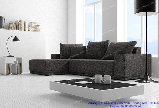 mẫu sofa góc nỉ 16